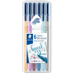 Triplus tuschpenna Hygge 6-pack