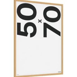 Träram Ek 50x70 cm