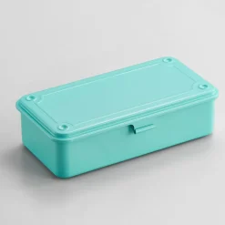 T190 Trunk Shape Toolbox Turquoise