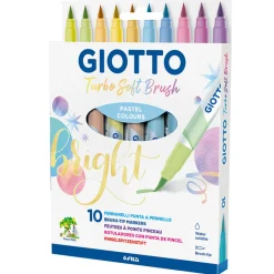 Turbo Soft Penselpenna Pastel 10-set (5 år+)