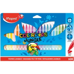 Tuschpennor Color Peps Jungle 24-pack