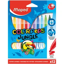 Tuschpennor Color Peps Jungle 12-pack