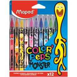Tuschpennor Color Peps Monster 12-pack