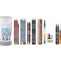 Urban Sketching set 22 delar