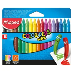 Vaxkritor Color Peps 18-set (3 år+)