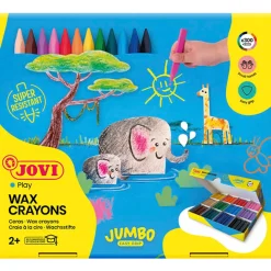 Vaxkritor Jumbo Easy Grip 300-pack (2 år+)