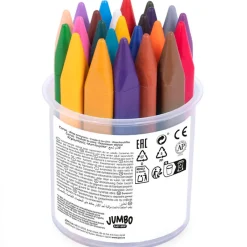 Vaxkritor Jumbo Easy Grip 24-pack (2 år+)
