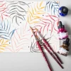 Velvetouch Syntetpensel kort skaft Rund St 3/0