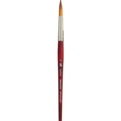 Velvetouch Syntetpensel kort skaft Lång Rund St 12