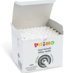 Vita tavelkritor 100-pack