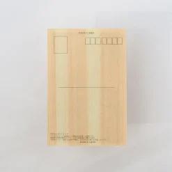 Vykort i Hinoki-trä – Kuniyoshi ”Tokaido Highway” 6-set