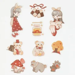 Washi Stickers Manga
