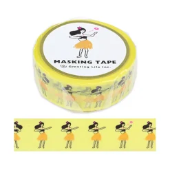 Washi-tejp Hula Girl