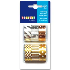 Washitejp Metallfärg 6-pack