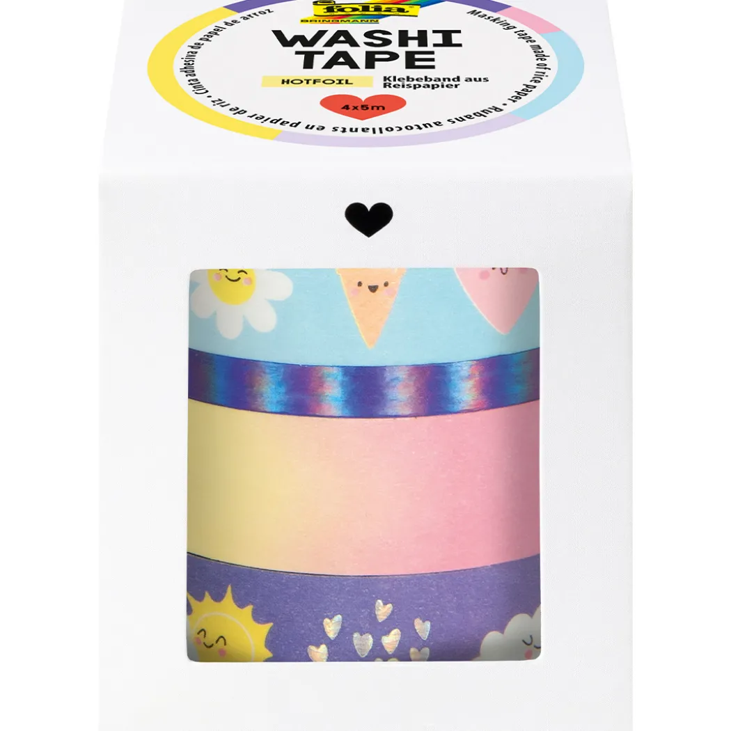 Washi-tejp Sunnyside 4-pack