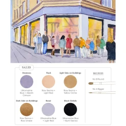 Watercolor Mixing Deck: Architecture