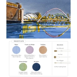 Watercolor Mixing Deck: Architecture