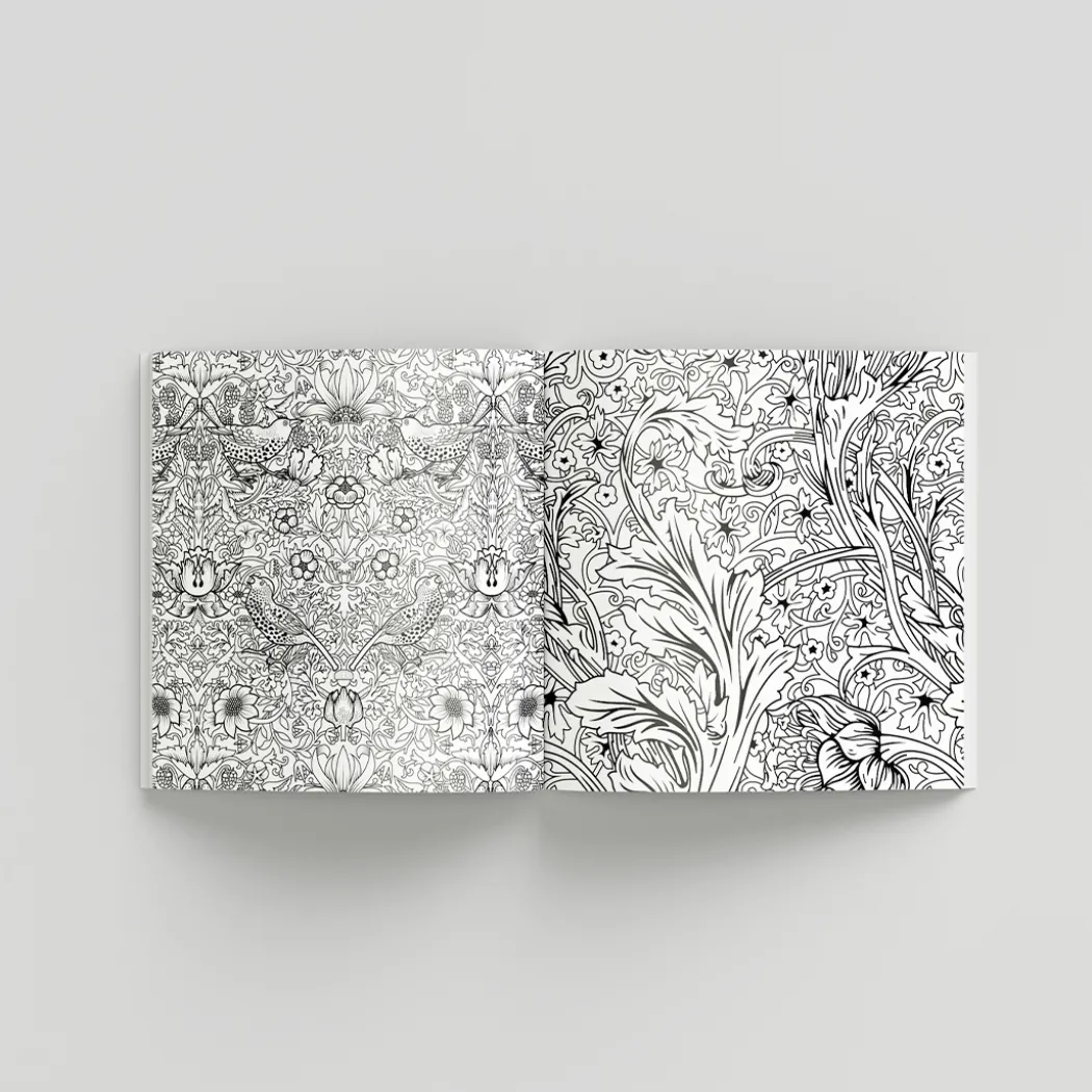 William Morris Coloring Book