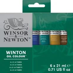 Winton Oljefärg Tub Set 6 x 21 ml