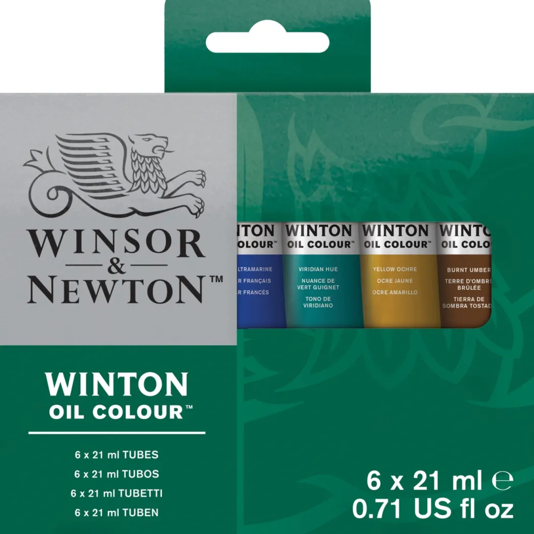 Winton Oljefärg Tub Set 6 x 21 ml