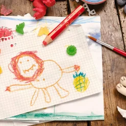 Woody 3-in-1 Färgpennor 10-set (3 år+)